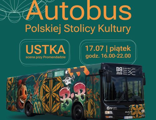 Autobus Polskiej Stolicy Kultury zatrzyma się w Ustce. Sztuka, muzyka i kreatywne działania na Promenadzie